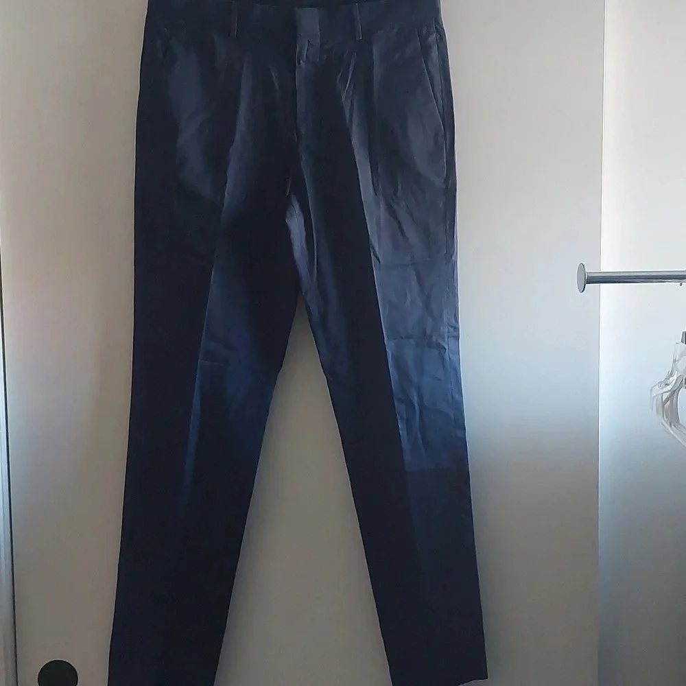 New J.Crew Slim Fit Thompson Dress pants Navy Blue 31x32